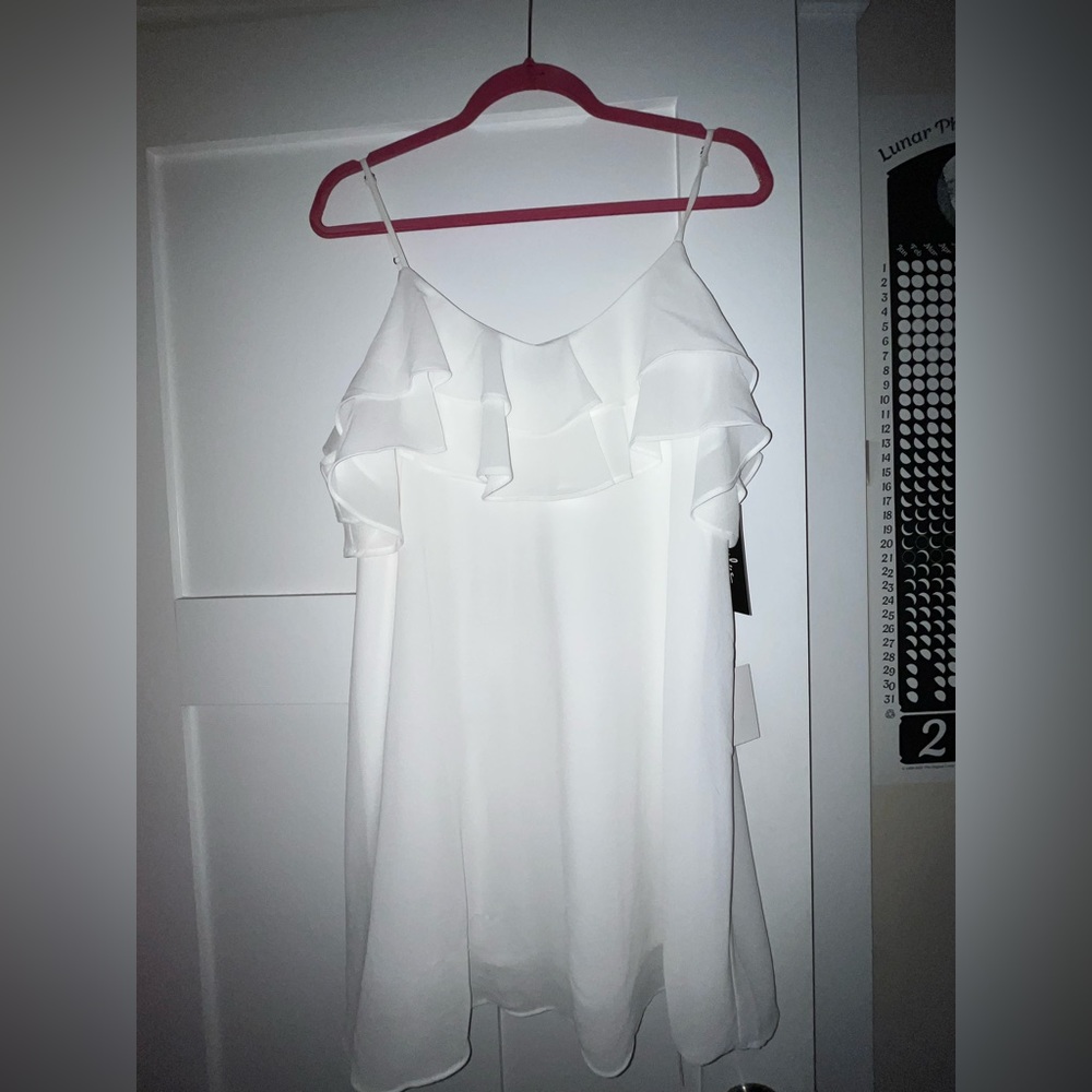 White lulus dress